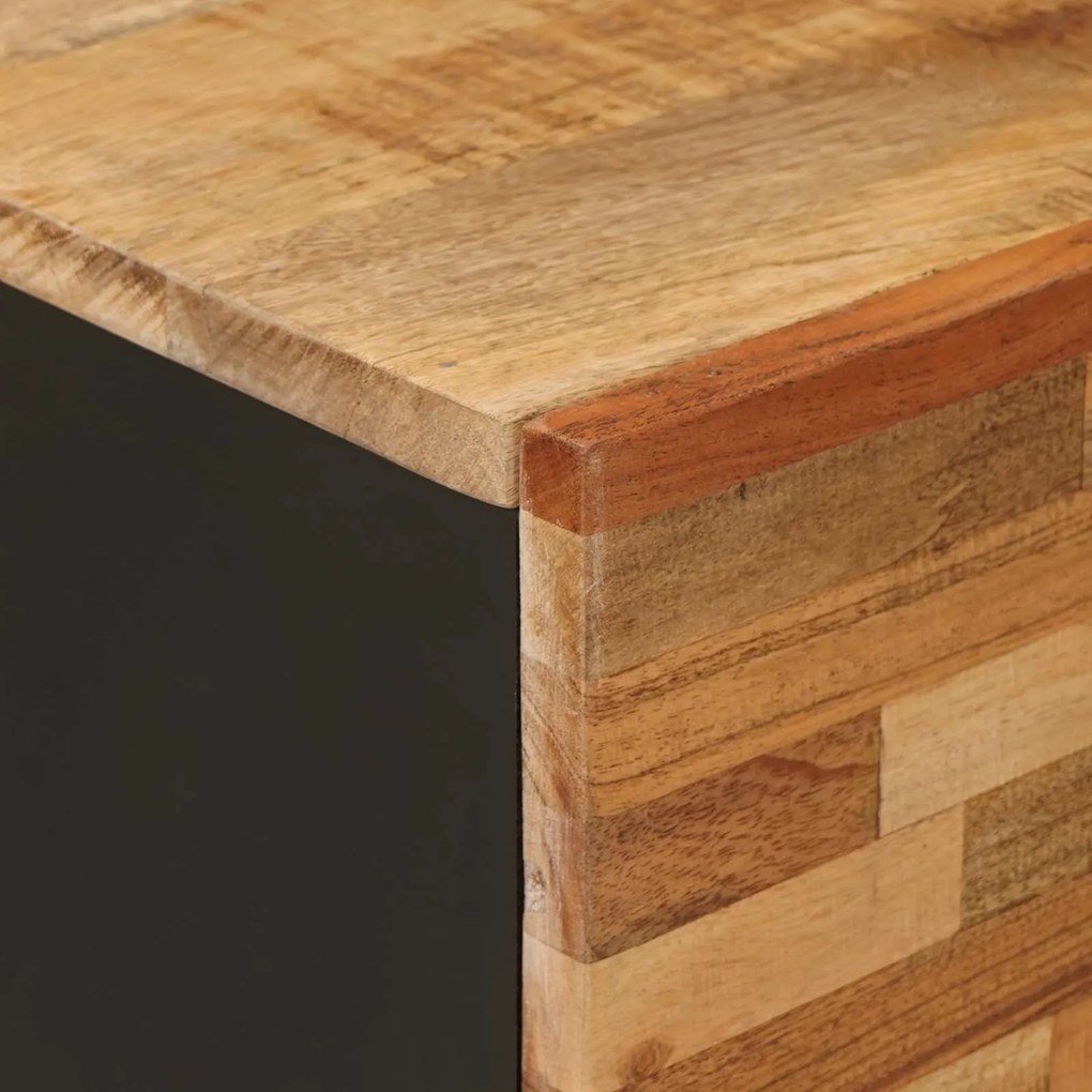 vidaXL Ντουλάπι TV με ράφι Καφέ 105 x 33 x 46 εκ. Στερεό ξύλο μάνγκο