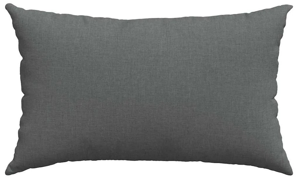 vidaXL Μαξιλάρι Καναπέ 2 pcs Σκούρο Γκρι 50 x 30 cm ύφασμα