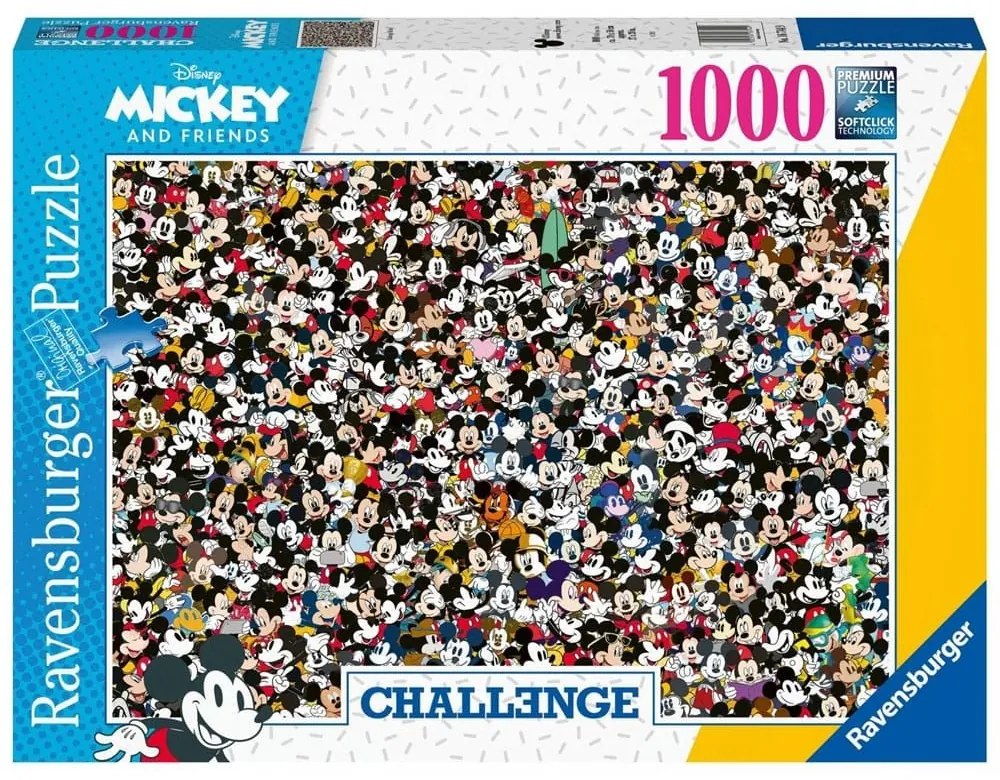 Παζλ Mickey Mouse Challenge 16744 1000τμχ 70x50cm 14 Ετών+ Multicolor Ravensburger