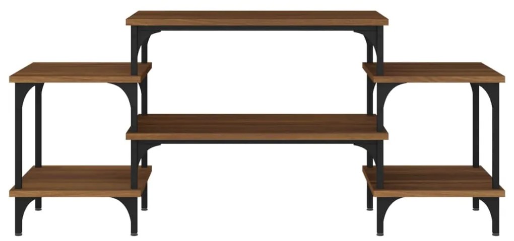 vidaXL Έπιπλο Τηλεόρασης Καφέ Δρυς 117x35x52 εκ. Επεξεργασμένο Ξύλο