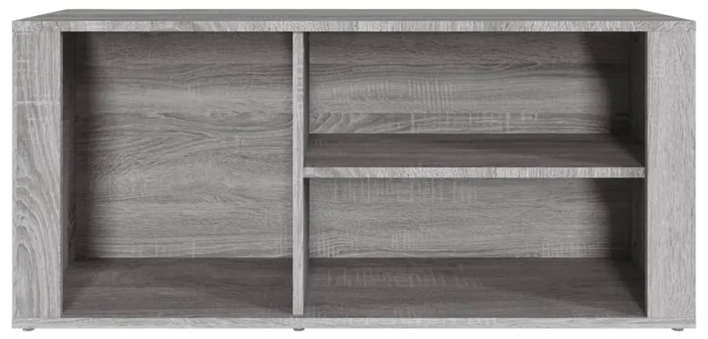 vidaXL Παπουτσοθήκη Γκρι Sonoma 100x35x45 εκ. από Επεξεργασμένο Ξύλο