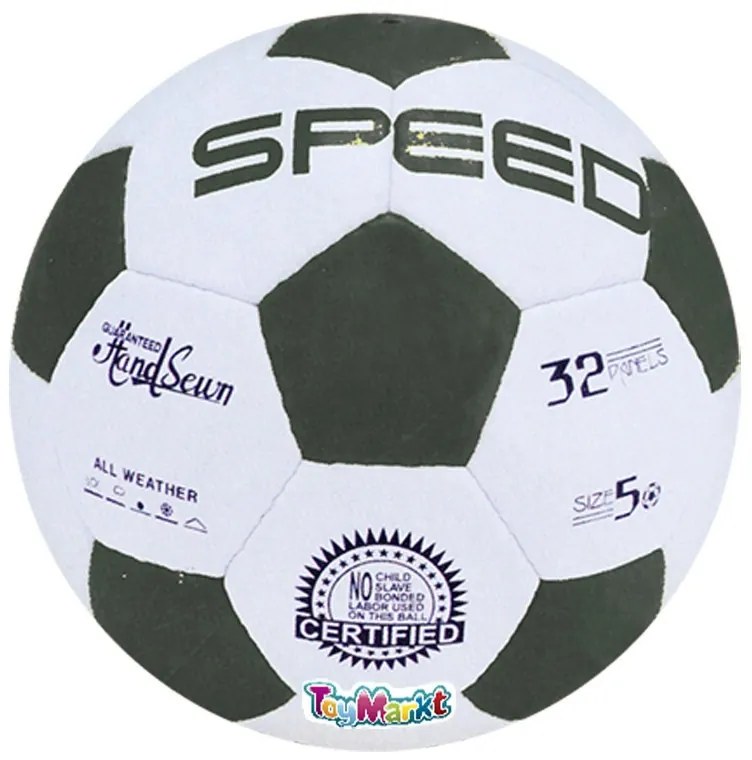 Μπάλα Ποδοσφαίρου Speed Μαύρη 290gr Toy Markt 71-373