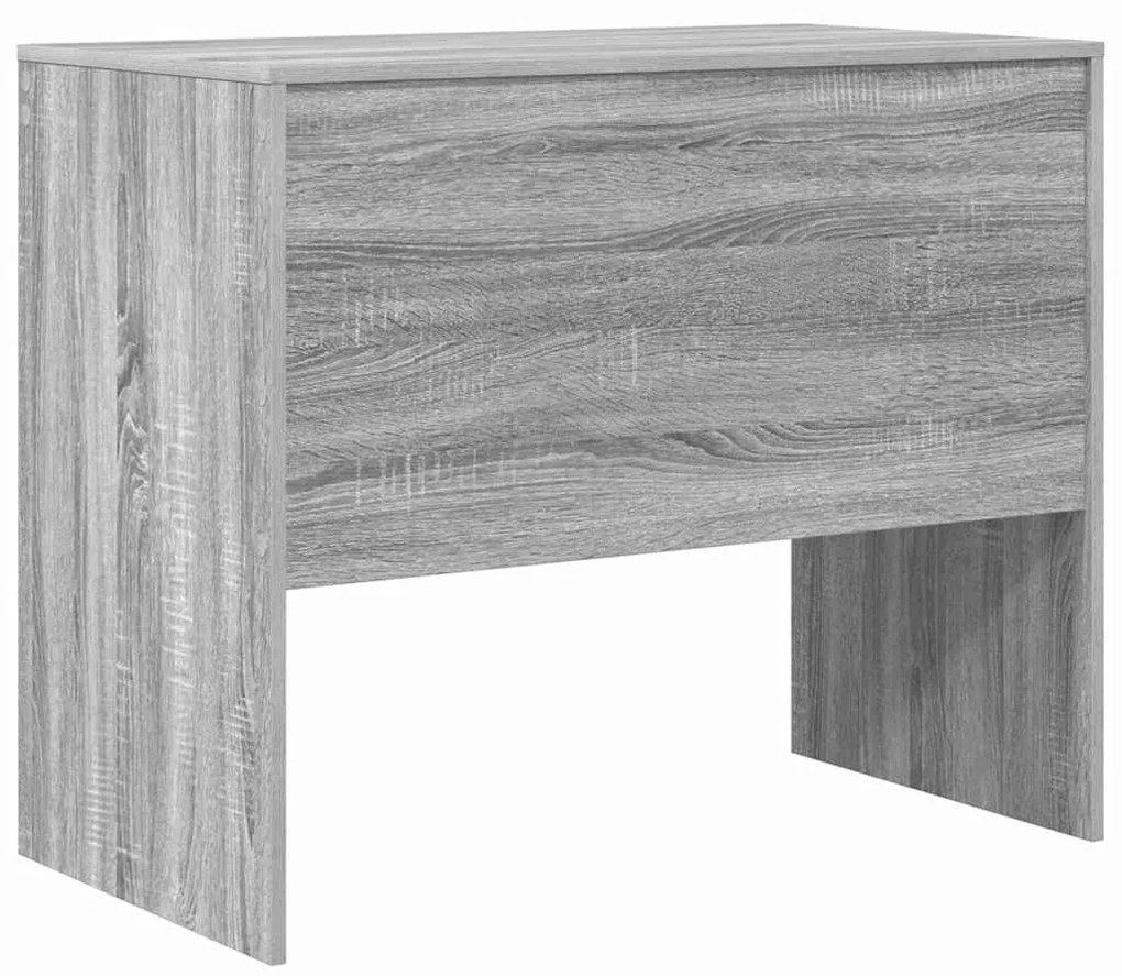 vidaXL Γραφείο Γκρι sonoma 90 x 50 x 76 εκ. Επεξεργασμένο ξύλο