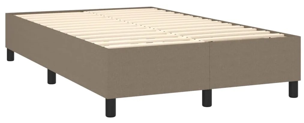 ΚΡΕΒΑΤΙ BOXSPRING ΜΕ ΣΤΡΩΜΑ TAUPE 120X200 ΕΚ. ΥΦΑΣΜΑΤΙΝΟ 3141845