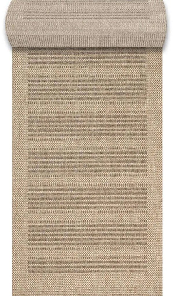 Διάδρομος Ethnik 203607C Brown-Caramel Beige 67X... New Plan 67X
