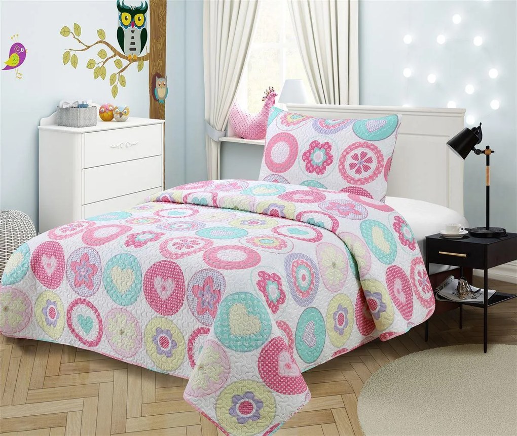 Σετ Κουβερλί Microfiber Μονό 160x220εκ. 419 Dimcol