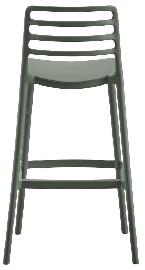 ΣΚΑΜΠΟ BAR ΠΟΛΥΠΡΟΠΥΛΕΝΙΟΥ SNOD  OLIVE GREEN 37,2x50x101,5Υεκ. 37.2x50x101.5 εκ.