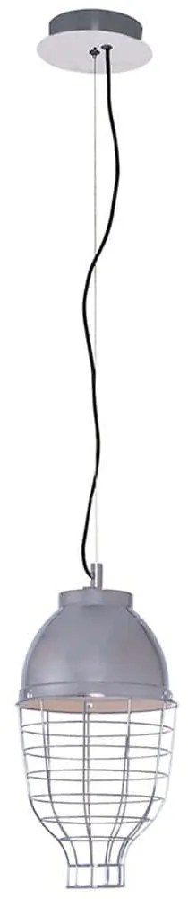 Φωτιστικό Οροφής 414LRC1932 Φ20x120cm Led 735lm 7W 4000K Chrome Opviq