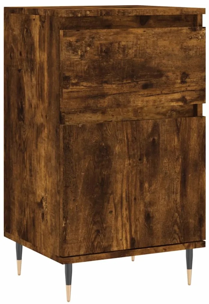 vidaXL Συρταριέρα Καπνιστή Δρυς 40 x 35 x 70 εκ. από Επεξεργ. Ξύλο