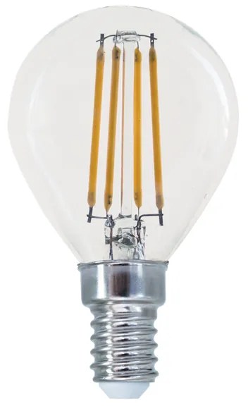 LED FILAMENT E14 G45 4W 2700K 230V AC 480LM RA80 - 2700K - BOVA4WW