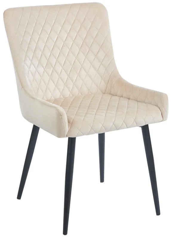 VANESA BEIGE VELVET ΥΦΑΣΜΑ ΚΑΡΕΚΛΑ ΜΕΤΑΛΛΙΚΗ