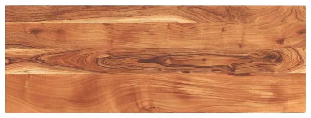 vidaXL Επιφάνεια Γραφείου Ορθογώνια 160x50x2,5 εκ. Μασίφ Ξύλο Ακακίας