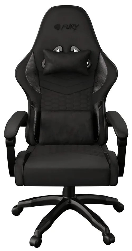 Fury NFF-2363 Shinai S4 Υφασμάτινη Καρέκλα Gaming Μαύρη