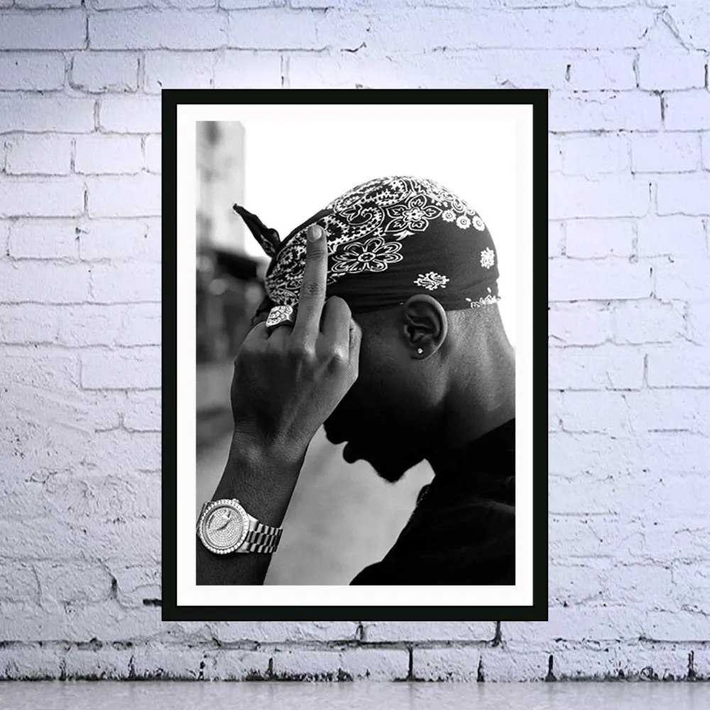 Πόστερ &amp; Κάδρο Tupac PRT017 21x30cm Εκτύπωση Πόστερ (χωρίς κάδρο)