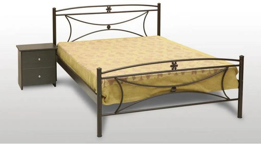 Μαργαρίτα Κρεβάτι Ημίδιπλο Μεταλλικό 130x190cm