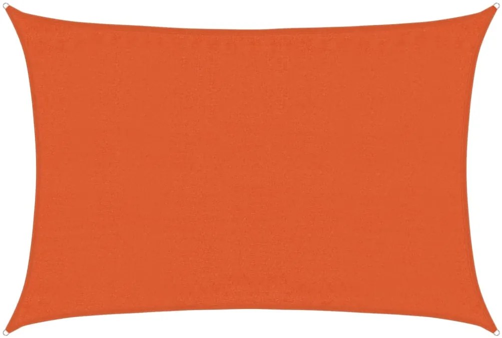 vidaXL Πανί Σκίασης Πορτοκαλί 3,5 x 4,5 μ. 160 γρ./μ² από HDPE