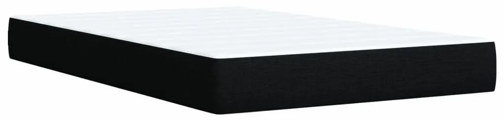 ΚΡΕΒΑΤΙ BOXSPRING ΜΕ ΣΤΡΩΜΑ ΜΑΥΡΟ 120X190 ΕΚ. ΥΦΑΣΜΑΤΙΝΟ 3289323