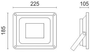 Προβολέας LED 5408