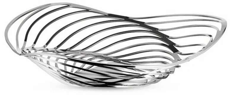 Φρουτιέρα Trinity ACO02 Φ26x7cm Από Ανοξείδωτο Ατσάλι Silver Alessi Metal