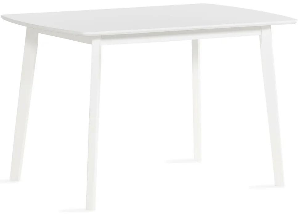 Τραπέζι Springfield 216, Άσπρο, 75x75x120cm, Ινοσανίδες μέσης πυκνότητας, Ξύλο