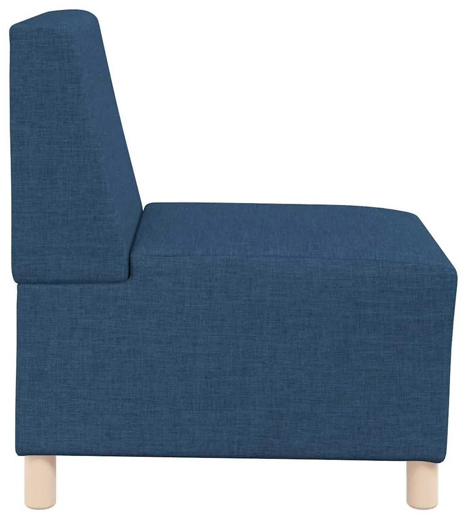 vidaXL Μοναδικός Καναπές χωρίς Χερούλια 2 pcs Μπλε 55 x 74 x 82 εκ.