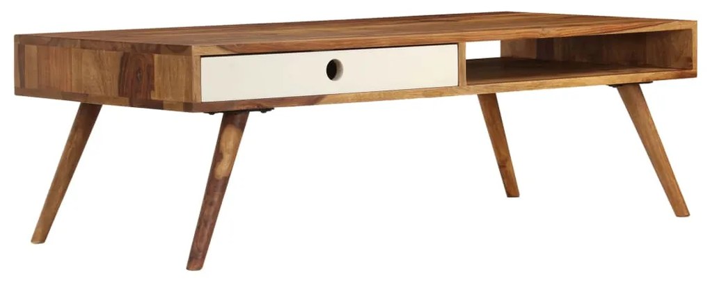 vidaXL Τραπεζάκι Σαλονιού 110 x 50 x 35 εκ. από Μασίφ Ξύλο Ακακίας