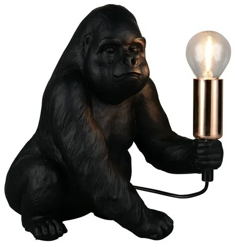 Φωτιστικό Επιτραπέζιο Reality Lighting -RL KONG R56611002 Μαύρο Ματ (Black Mat)