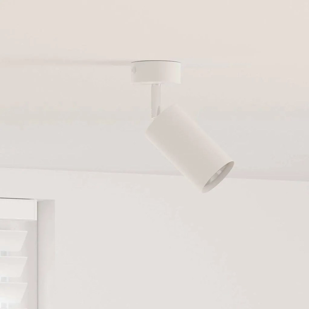 vidaXL Σποτ οροφής Λευκό 6 x 6 x 16.5 εκ Ατσάλι