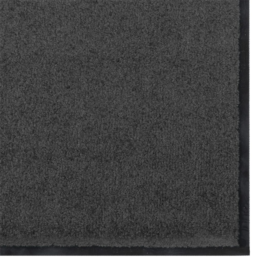 vidaXL Πατάκι Πόρτας Ορθογώνιο Ανθρακί 120x180 εκ