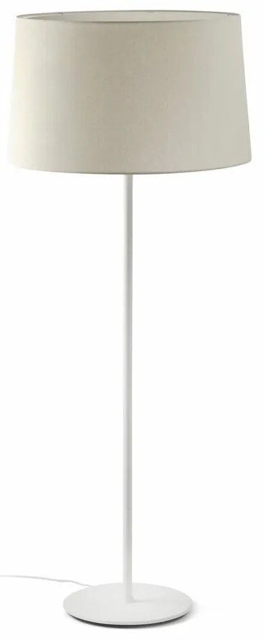 Φωτιστικό Δαπέδου Windsor 20228-152 1xE27 64x160cm White-Linen Faro Barcelona