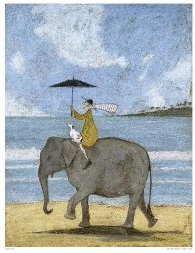 Εκτύπωση τέχνης Sam Toft - On The Edge Of The Sand