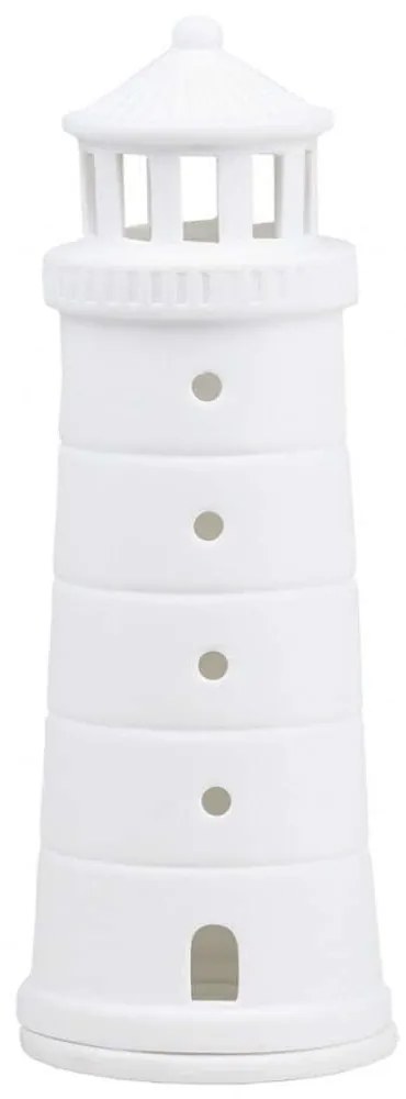 Κηροπήγιο Για Ρεσώ Lighthouse RD0015468 6,5x18cm White Raeder Porcelain