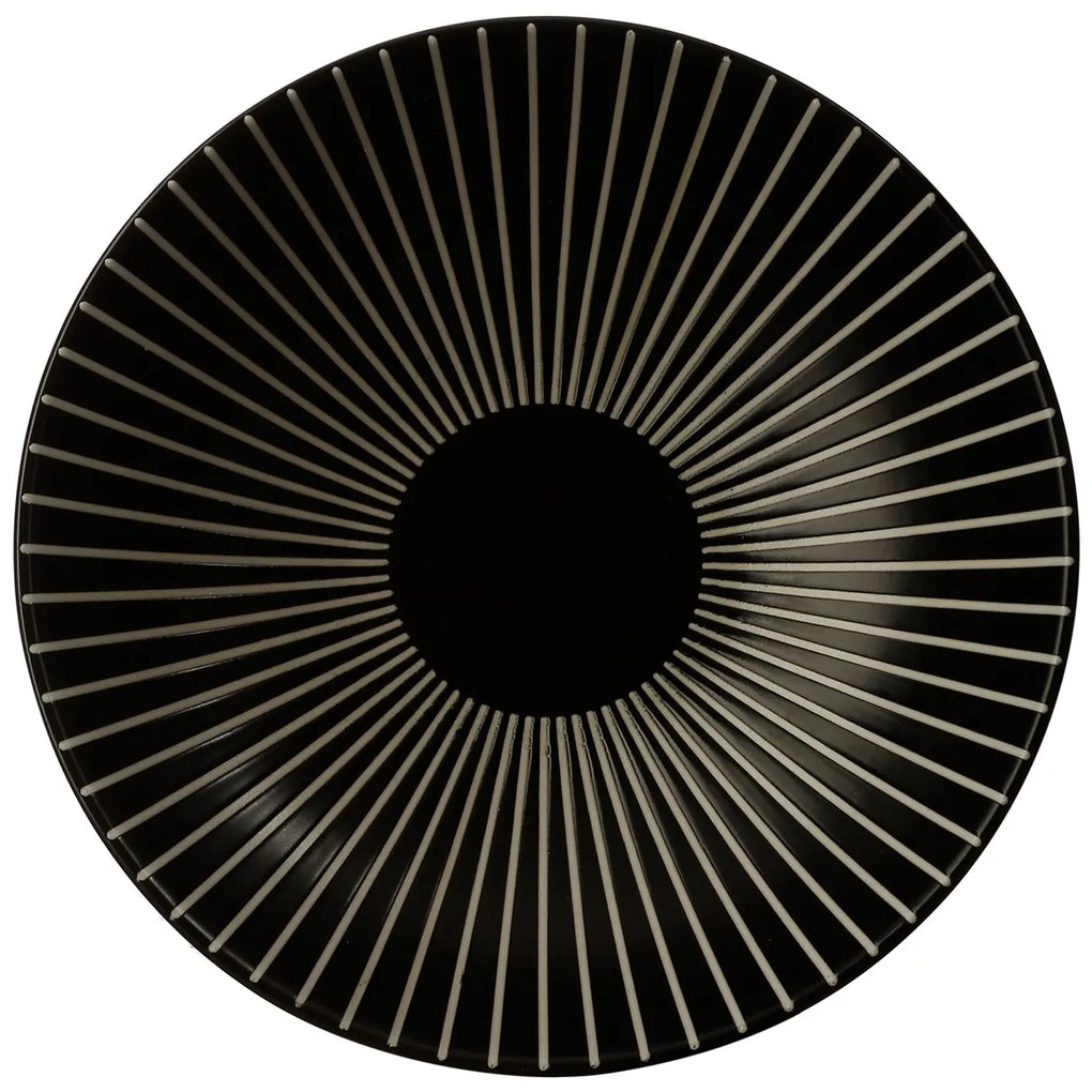 Πιάτο Φαγητού Βαθύ (Φ19) S-D Black Sun 140697
