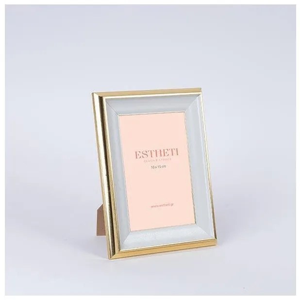 Κορνίζα Πλαστικό Χρυσό 10x15cm 756-12109 Estheti-756-12109-Χρυσό 756-12109