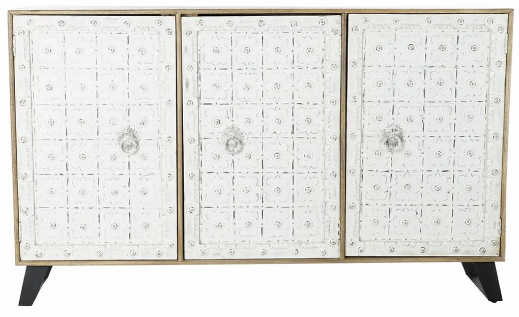 Σκευοθήκη DKD Home Decor   Λευκό Φυσικό Ξύλο από Μάνγκο 165 x 45 x 100 cm