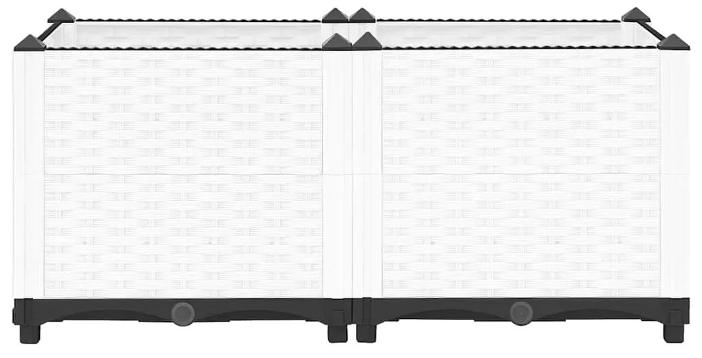 vidaXL Ζαρντινιέρα 80 x 40 x 38 εκ. από Πολυπροπυλένιο