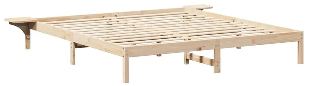 vidaXL Σκελετός Κρεβατιού Καφέ 180 x 200 cm Καφέ