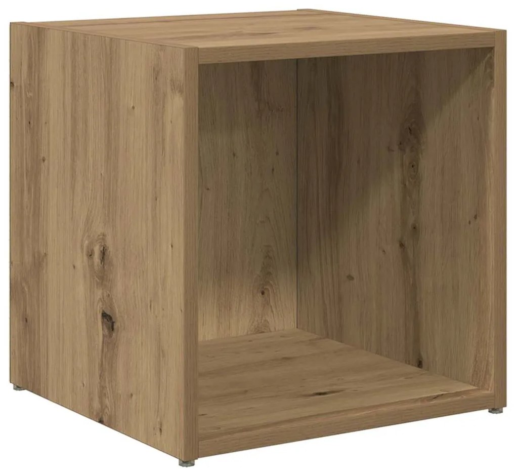 vidaXL Ντουλάπι TV 4 pcs Καφέ 37 x 35 x 37 εκ Επεξεργασμένο ξύλο