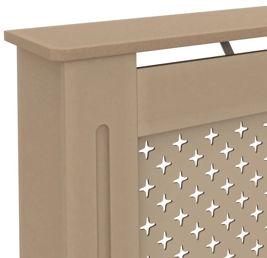vidaXL Κάλυμμα Καλοριφέρ 152 x 19 x 81,5 εκ. από MDF