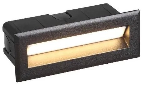 Χωνευτό Φωτιστικό Απλίκα Τοίχου Μαύρο Bay Led 8165 Nowodvorski-8165-Μαύρο 8165