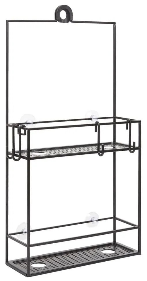 Ραφιέρα Ντουζ Cubiko 023461-040 Black Umbra Polypropylene