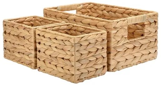 Estia Καλάθια Οργάνωσης Florana Σετ 3Τμχ Με 1 x 30x20x14cm Και 2 x 15x11x12cm 02-27599