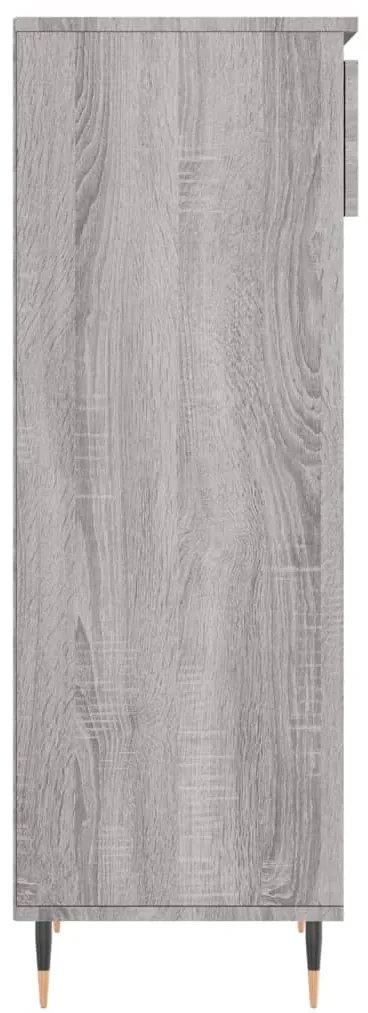 vidaXL Παπουτσοθήκη Γκρι Sonoma 40x36x105 εκ. από Επεξεργασμένο Ξύλο