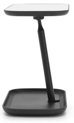Καθρέφτης με βάση για αξεσουάρ Brabantia ReNew 1004184, 28,3x20x12,6 cm, Αντιολισθητική βάση, ρυθμιζόμενο κατά 360°, Σκούρο γκρι