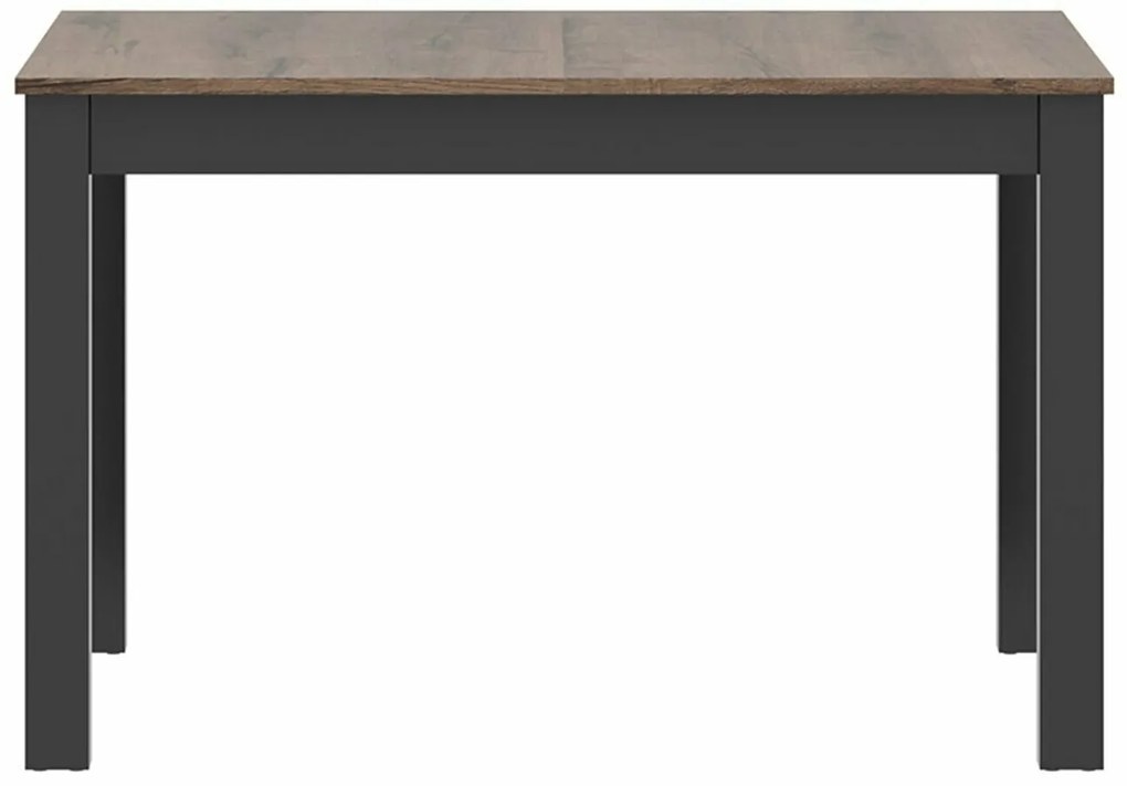 Τραπέζι Boston 478, Μαύρο, Monastery δρυς, 75x60x100cm, 22 kg, Επιμήκυνση, Πλαστικοποιημένη μοριοσανίδα | Epipla1.gr
