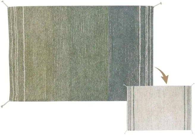 Χαλί All Season 2 Όψεων (80x140) Lorena Canals Twin Vintage Blue