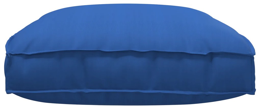 vidaXL Μαξιλάρι Παλέτας για Κάθισμα Μπλε 120x80x12 εκ. Υφασμάτινο
