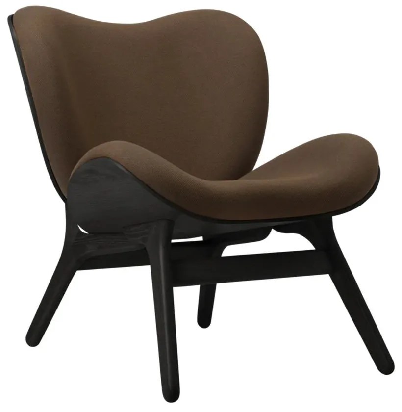 Πολυθρόνα Α Conversation Piece 5102C701-10 70x83x83cm Black Oak Mocca