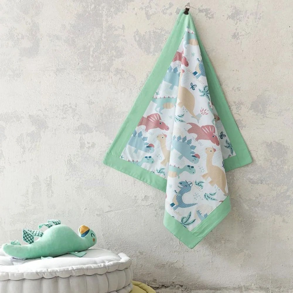 Πετσέτα Θαλάσσης Βρεφική Lelloland Multi Nima Θαλάσσης 75x75cm 100% Cotton