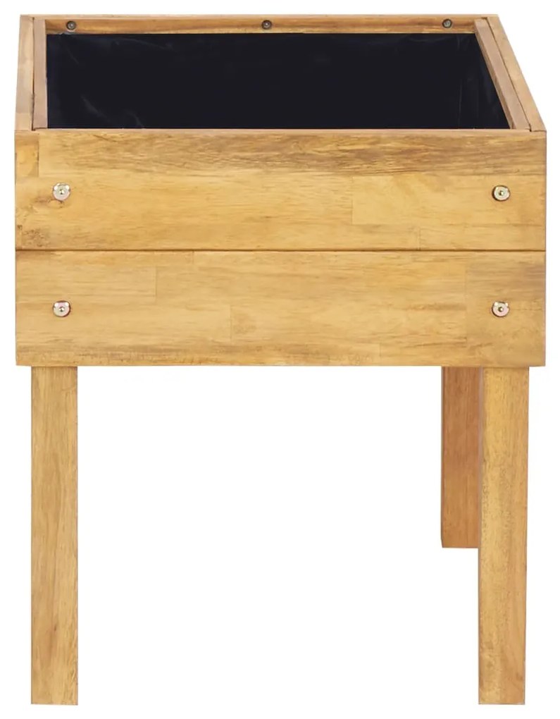 vidaXL Ζαρντινιέρα Υπερυψωμένη 50 x 40 x 45 εκ. από Μασίφ Ξύλο Ακακίας